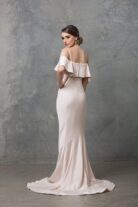 Margot Wedding Dress TC216 Pearl Pink Back