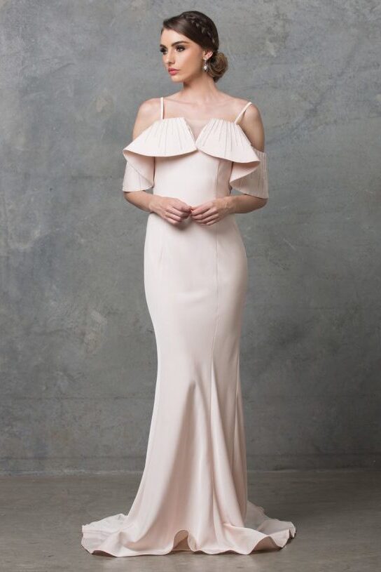 Margot Wedding Dress TC216 Pearl Pink