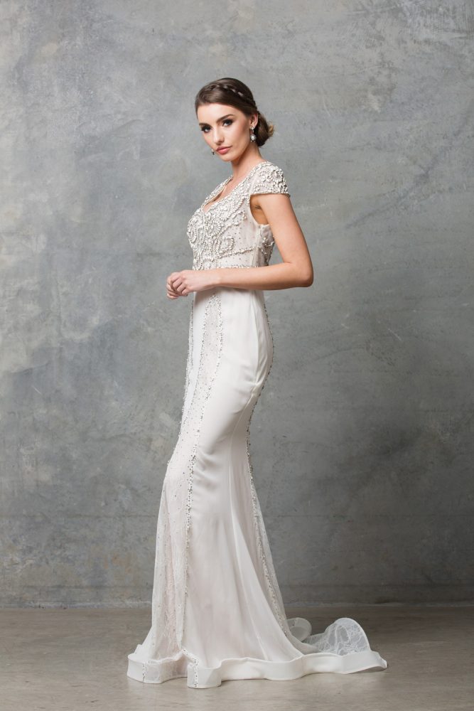 ISABELLE TC219 Bohemian Wedding dress by Tania Olsen Designs