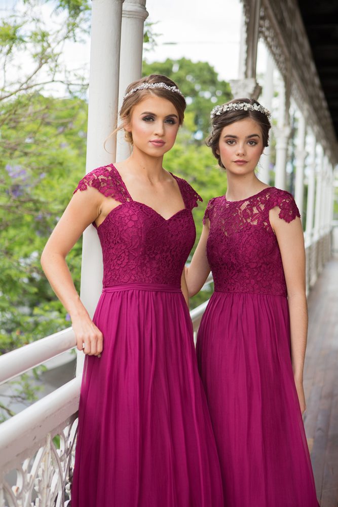 Willow Bridesmaid Dress - TO34 - Berry