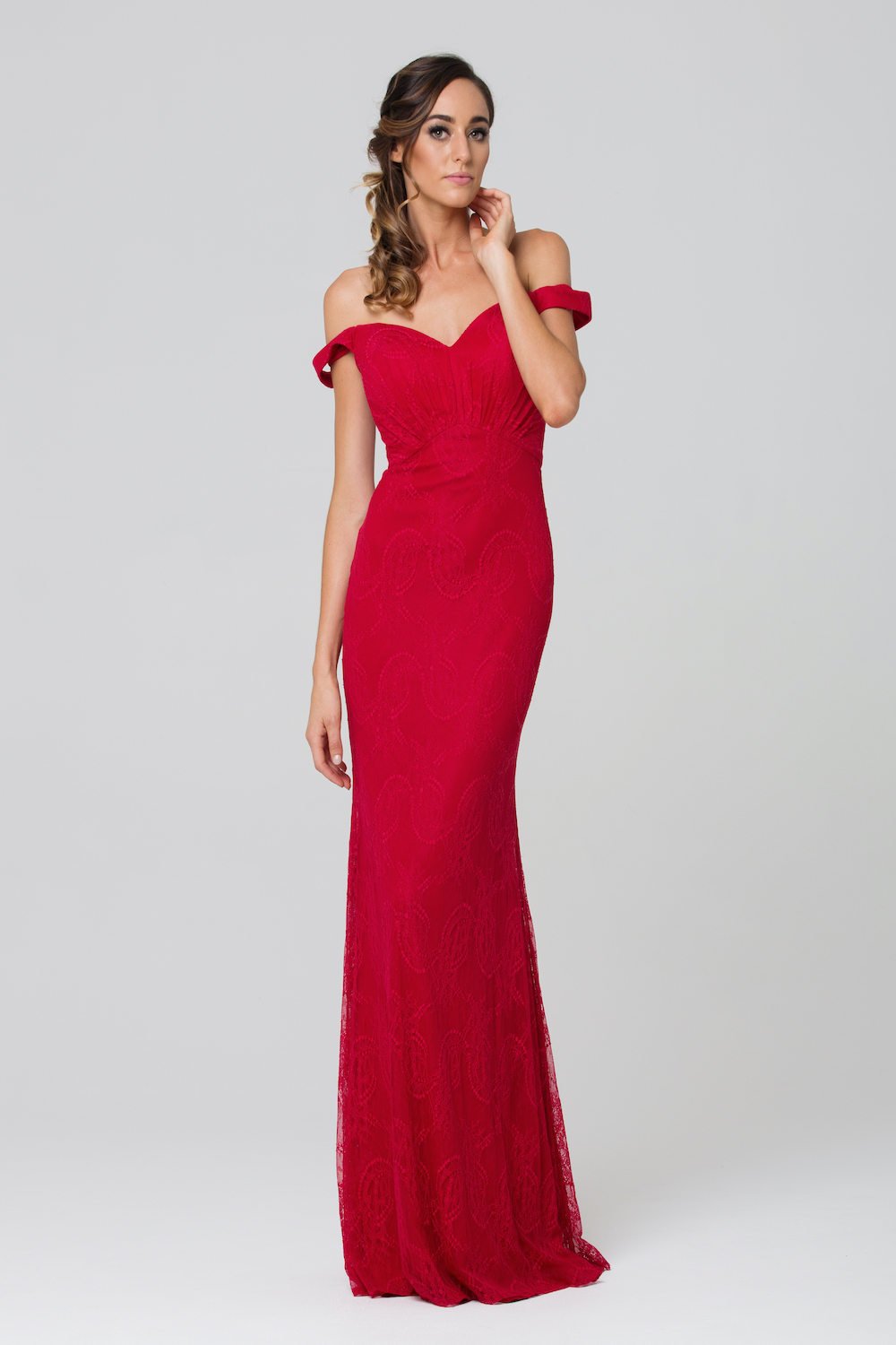 Whitney Bridesmaid Dress TO73 red