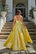 PO941 Shelly formal dress yellow 1