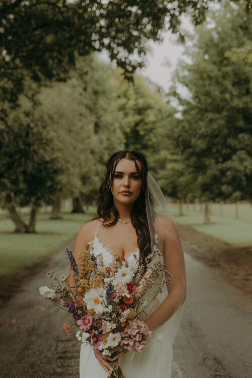 #TaniaOlsenBride Indyah wears the Yuggera TC370. Photo credit: The Love Collective NZ