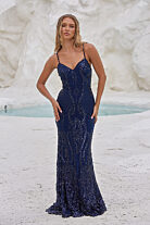Ama PO2454 Formal Dress Fitted Mermaid(2)